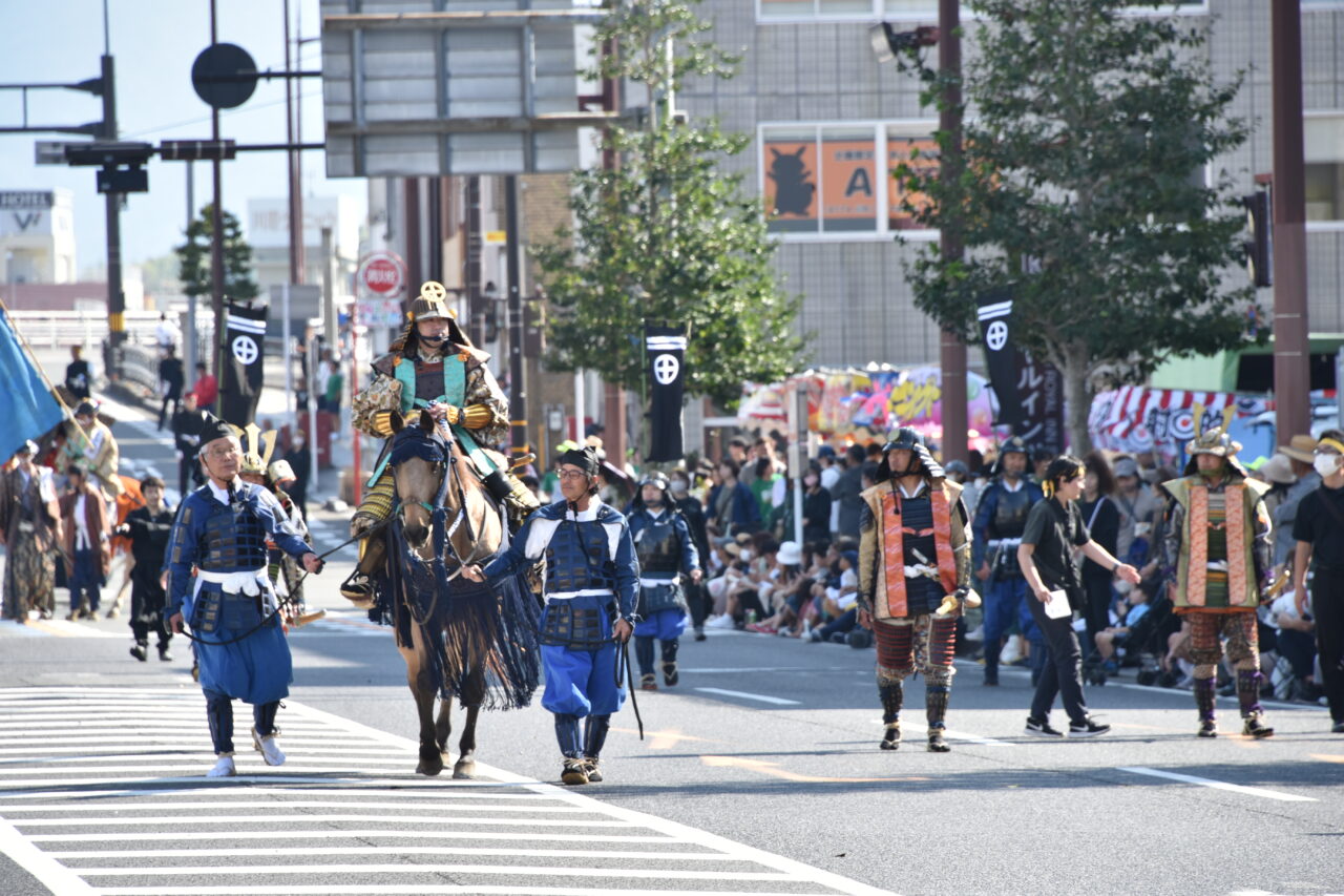 薩摩川内市はんや祭り武者行列