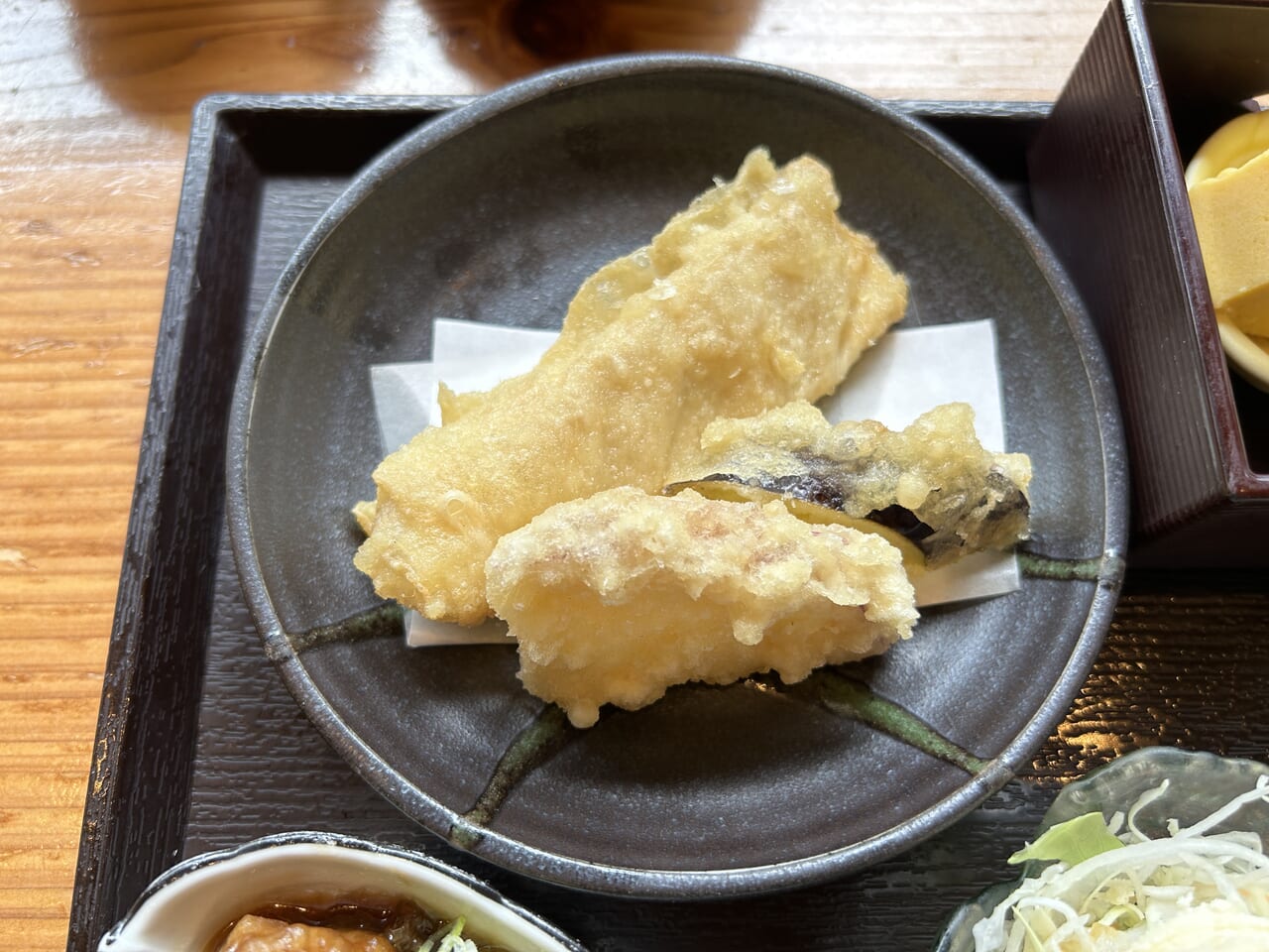 薩摩川内市大豆の華の湯葉天ぷら