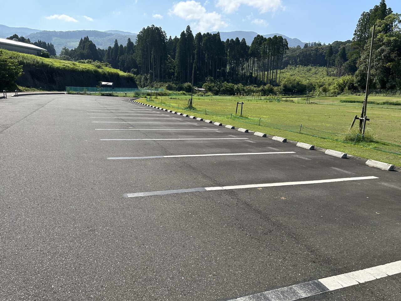 薩摩川内市大原野池公園の駐車場