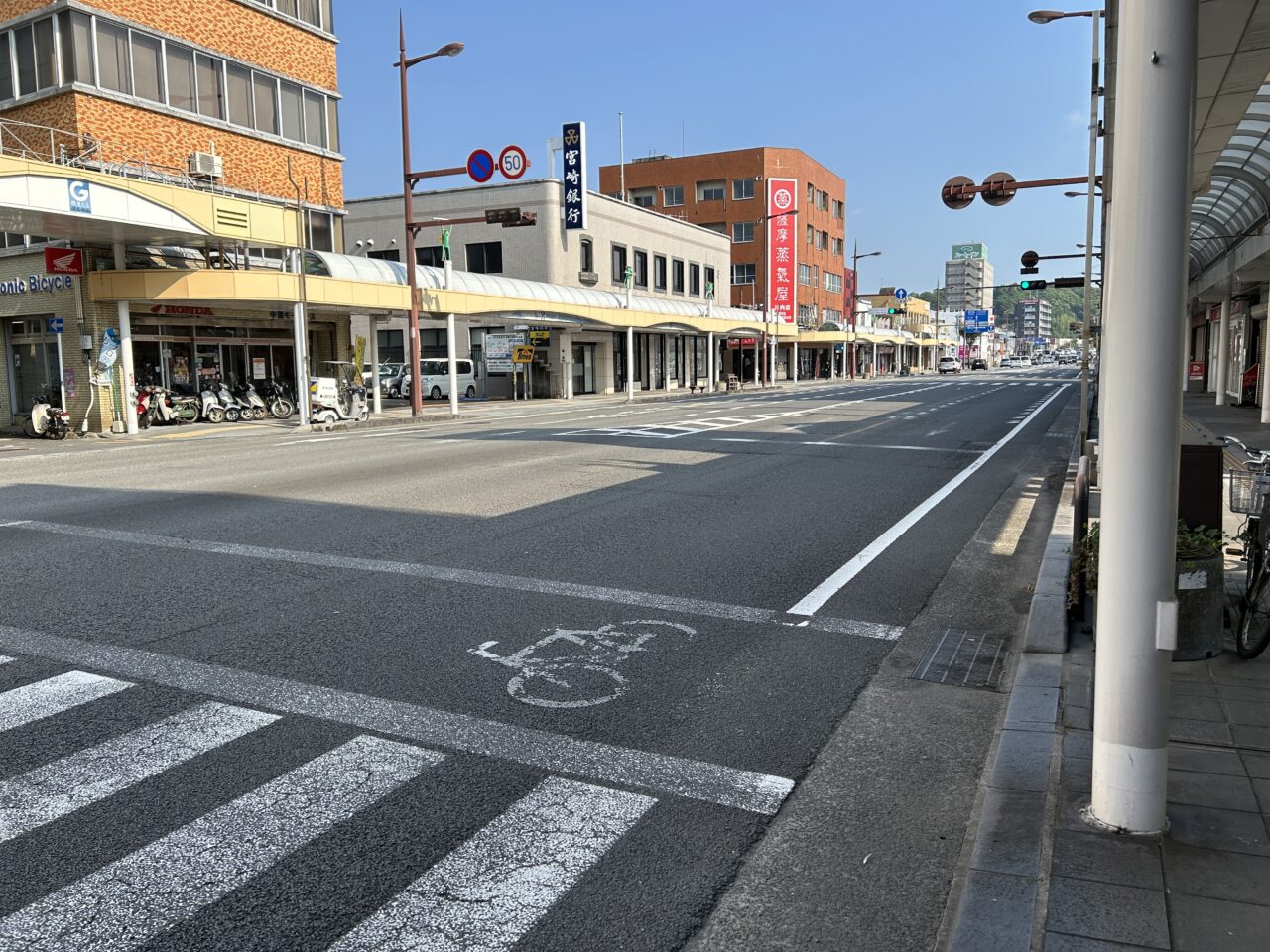 薩摩川内市はんや祭り道路駅側