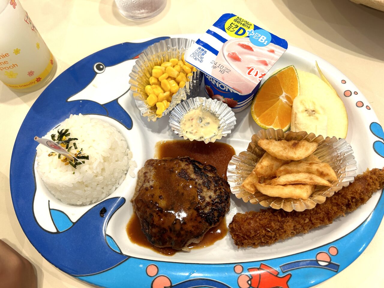 出水市レストラン竹の子のお子様ランチ