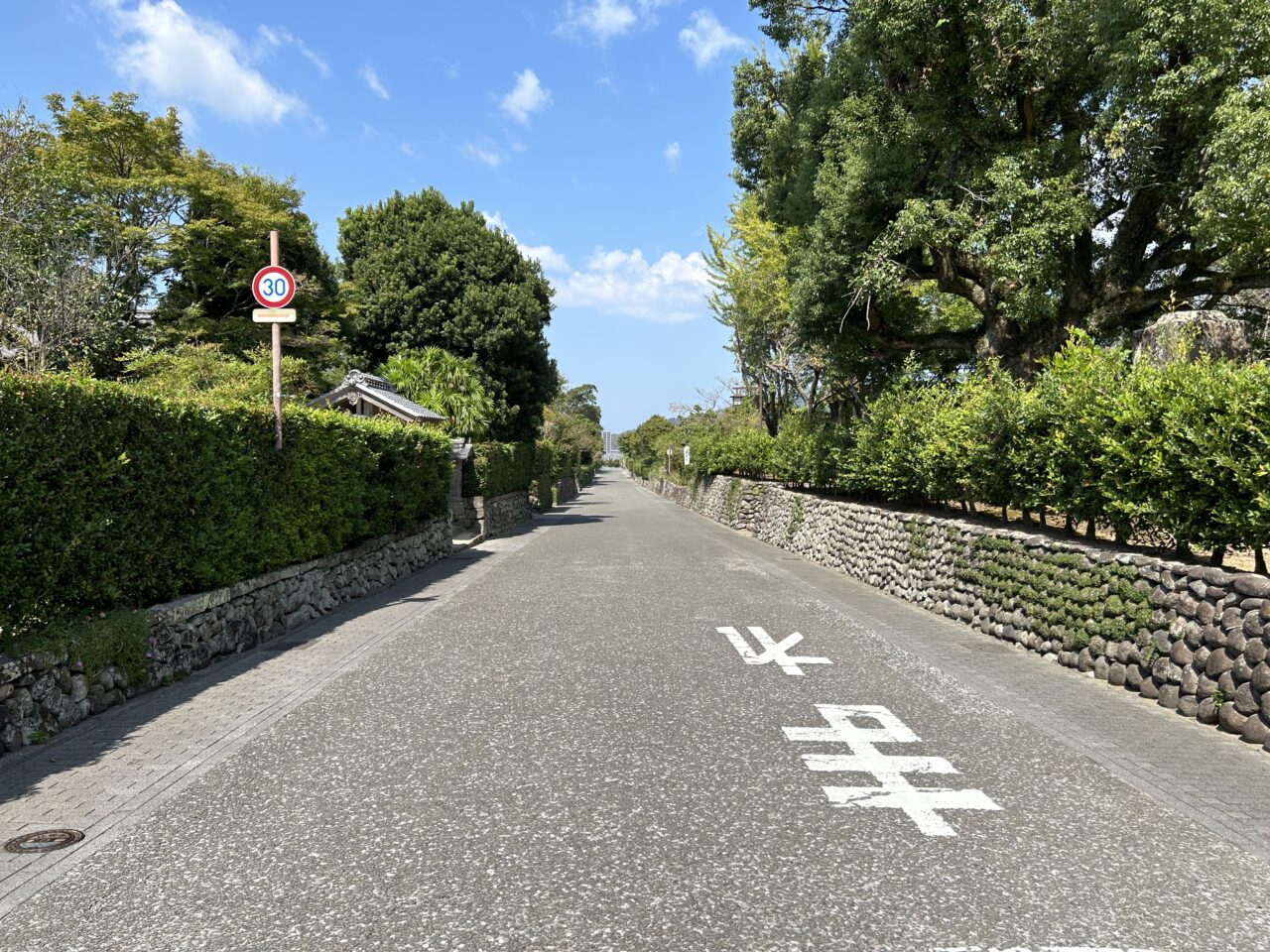 出水市観光牛車の道