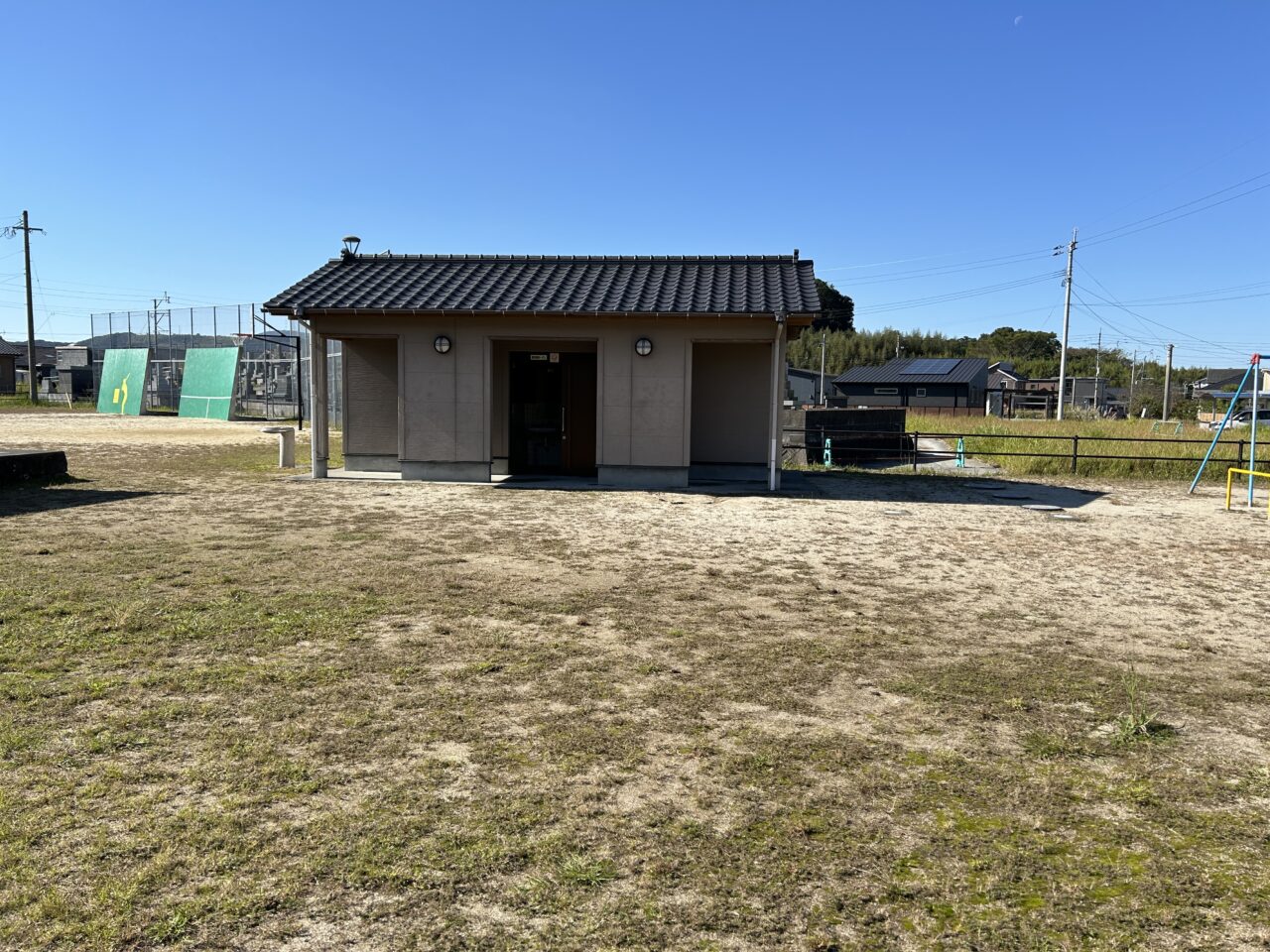 薩摩川内市笹脇公園のトイレ