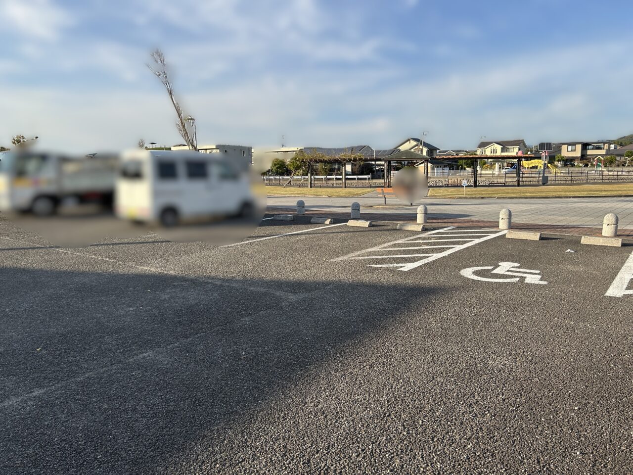 薩摩川内市三堂公園の駐車場