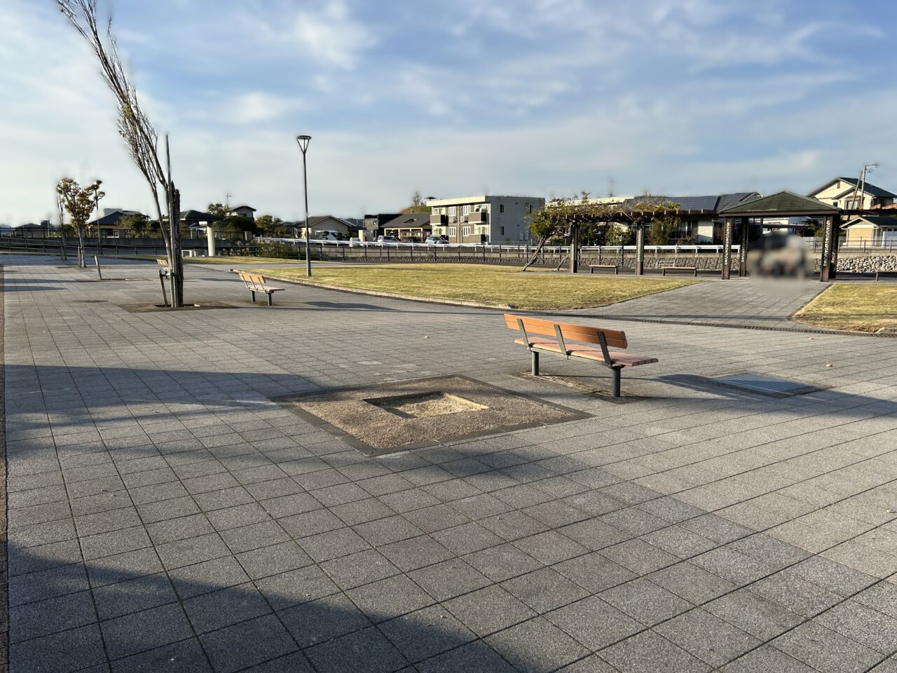 薩摩川内市三堂公園の整備された公園