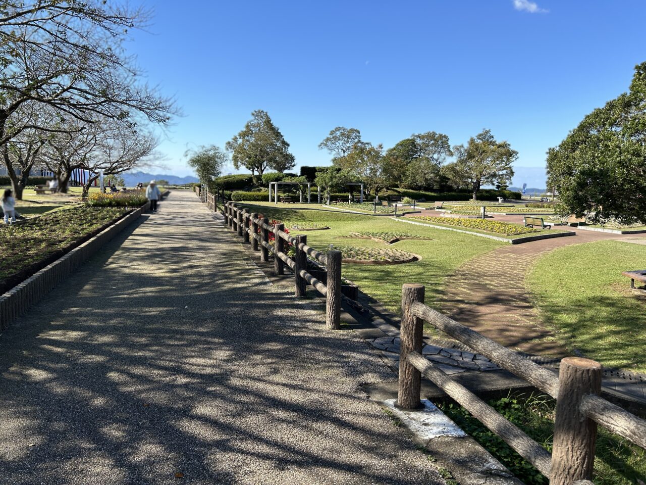 薩摩川内市寺山運動公園通路