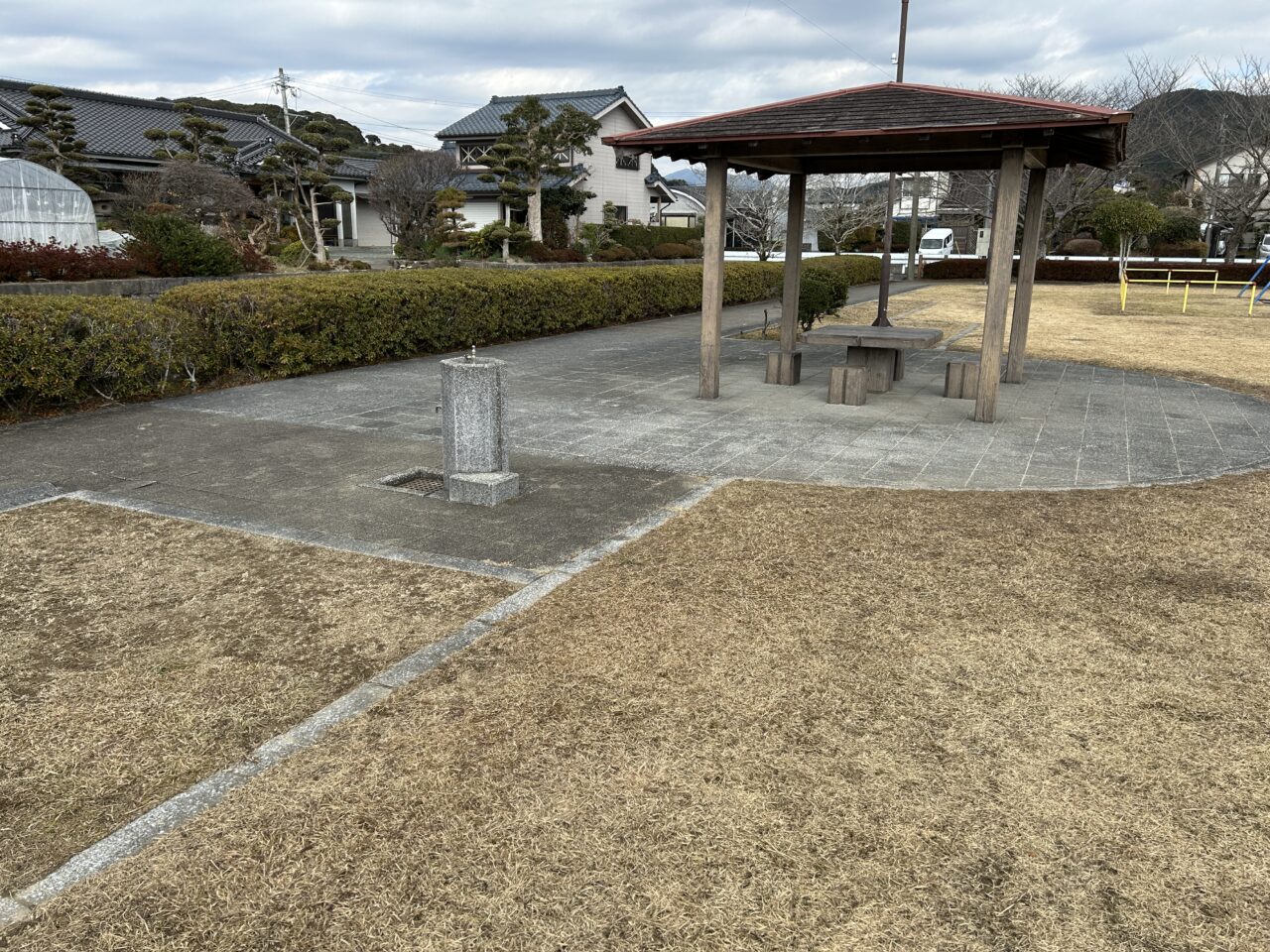 薩摩川内市香田公園の東屋