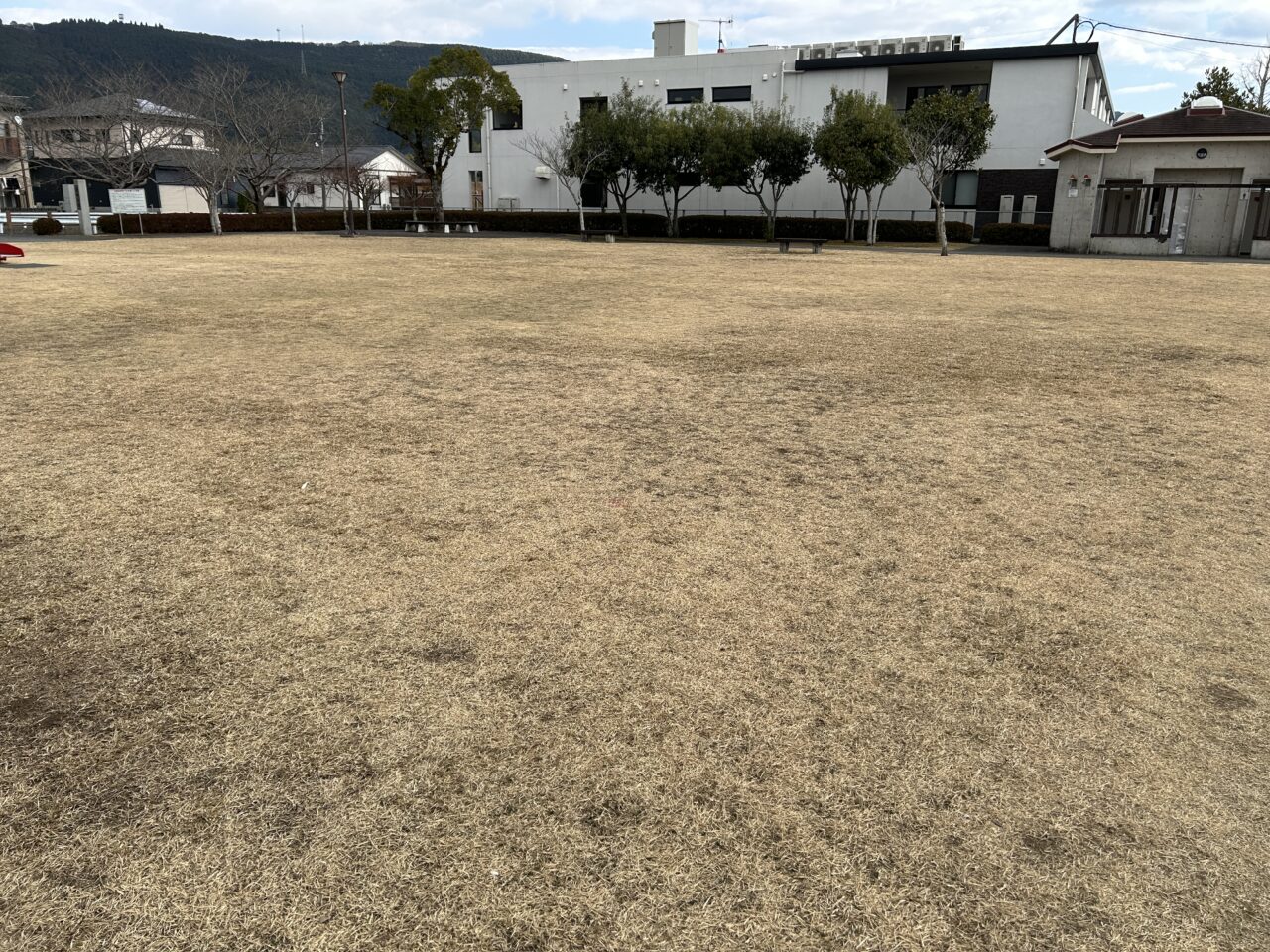 薩摩川内市香田公園の広場