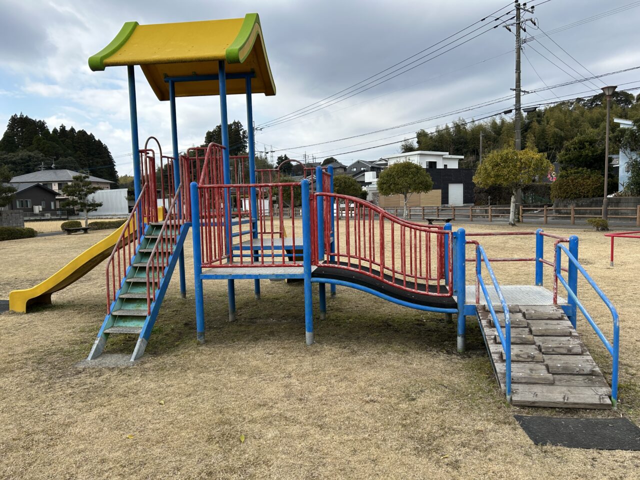 薩摩川内市山田島公園の遊具