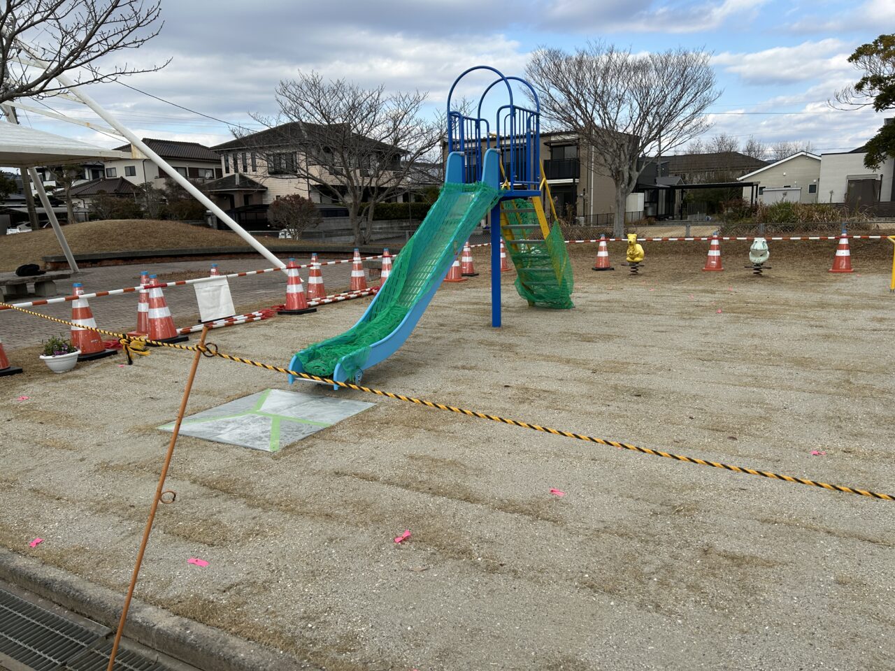 薩摩川内市火扇児童公園の滑り台