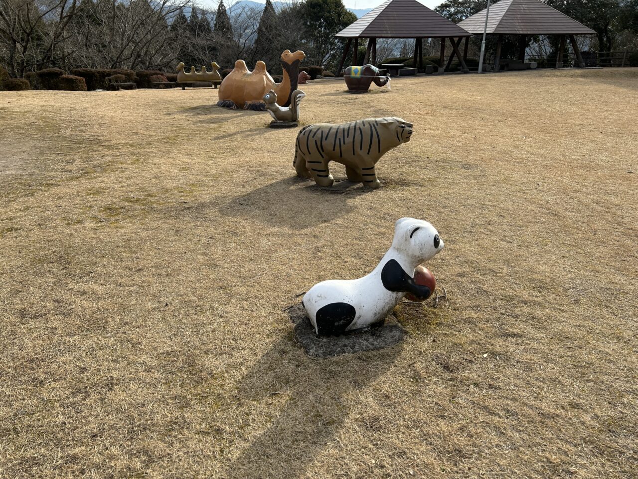 薩摩川内市丸山公園の動物遊具