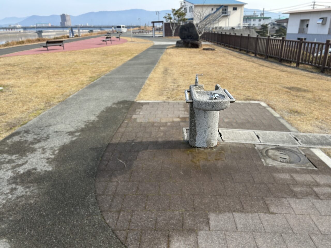 薩摩川内市西開聞都市緑地公園の水道