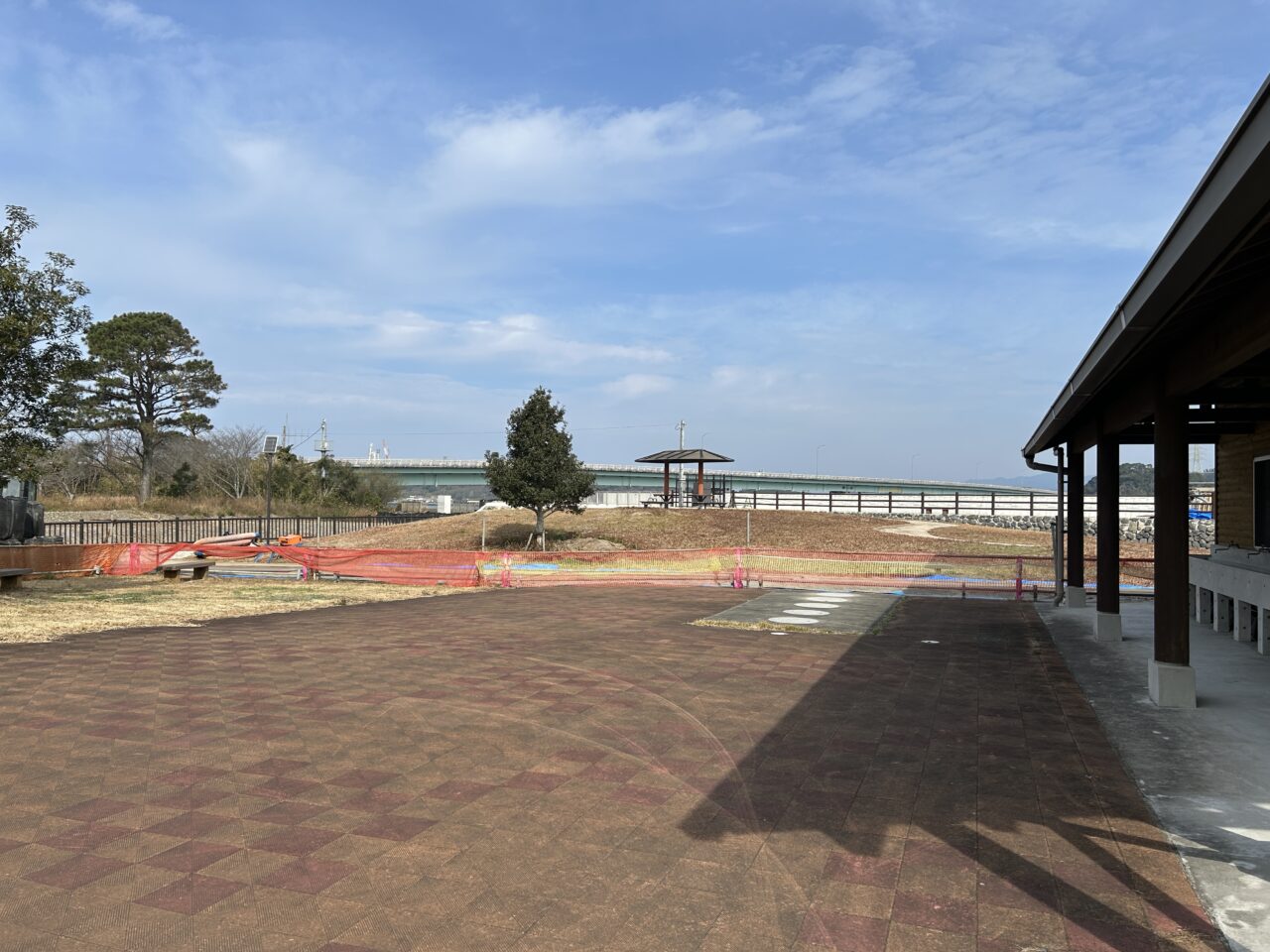 薩摩川内市久見崎公園からの河口大橋