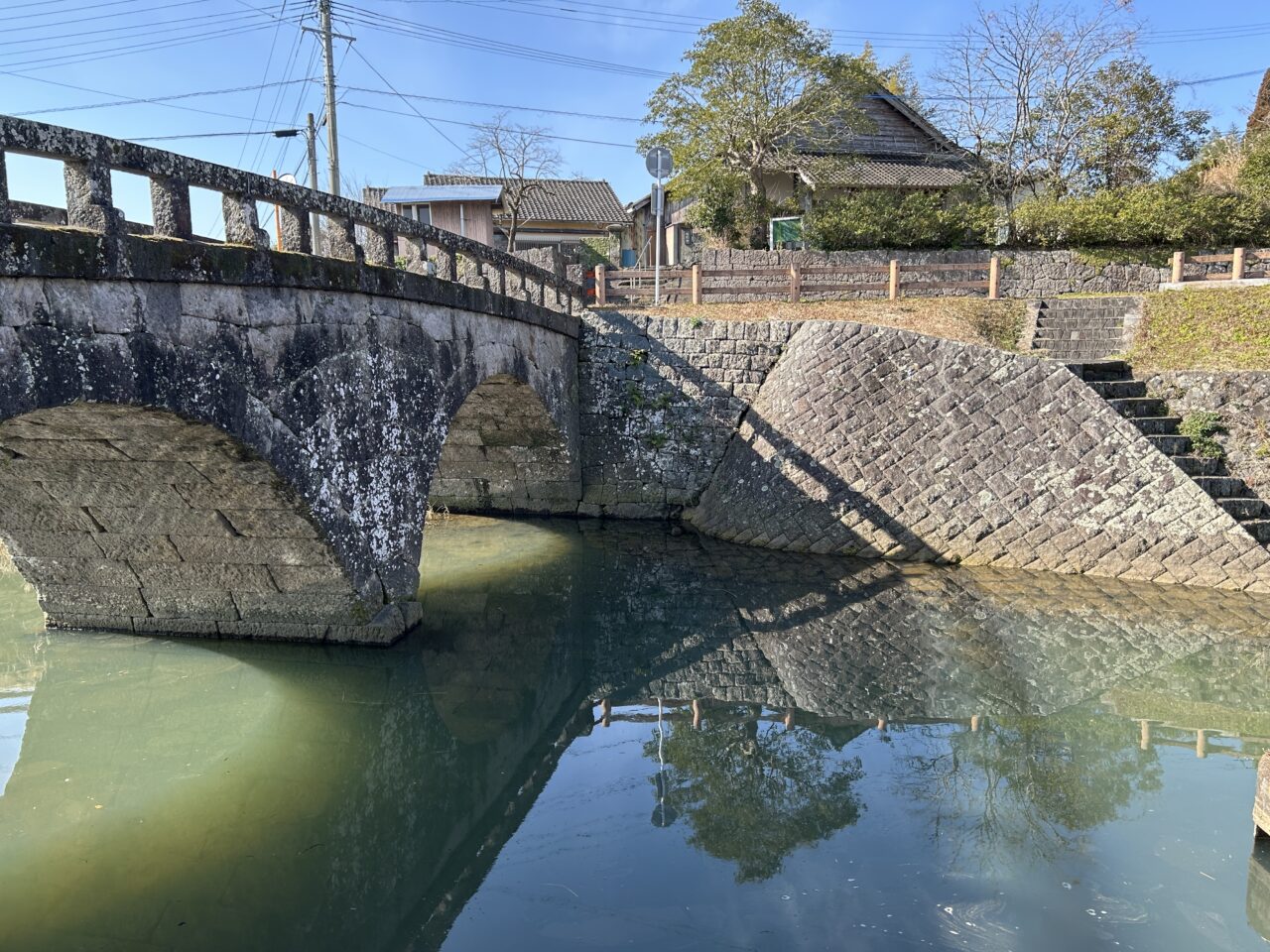 薩摩川内市江之口橋の橋周り