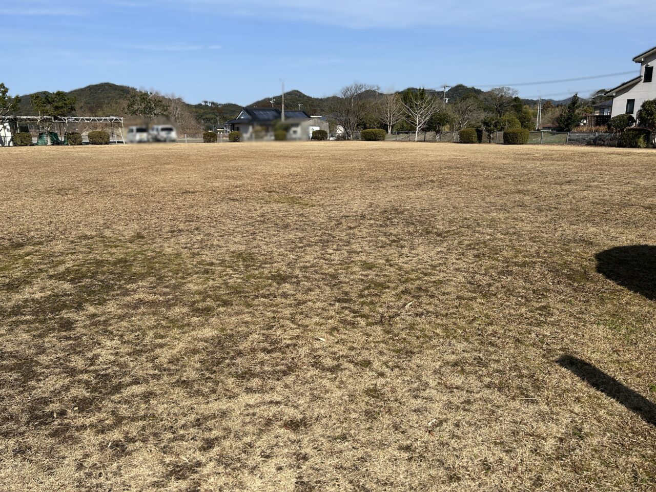 薩摩川内市水引公園の広場