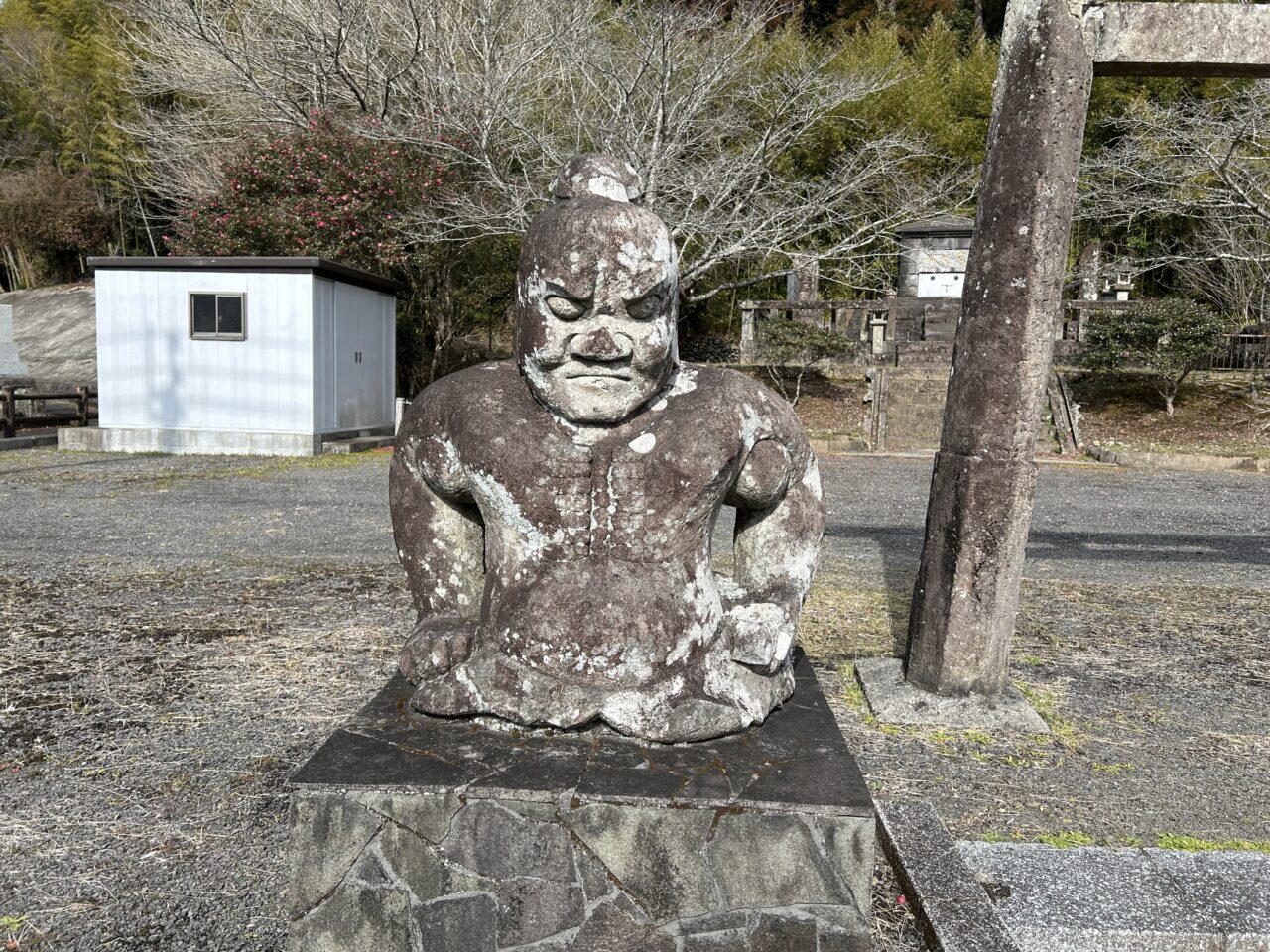 薩摩川内市寿昌寺跡の吽形