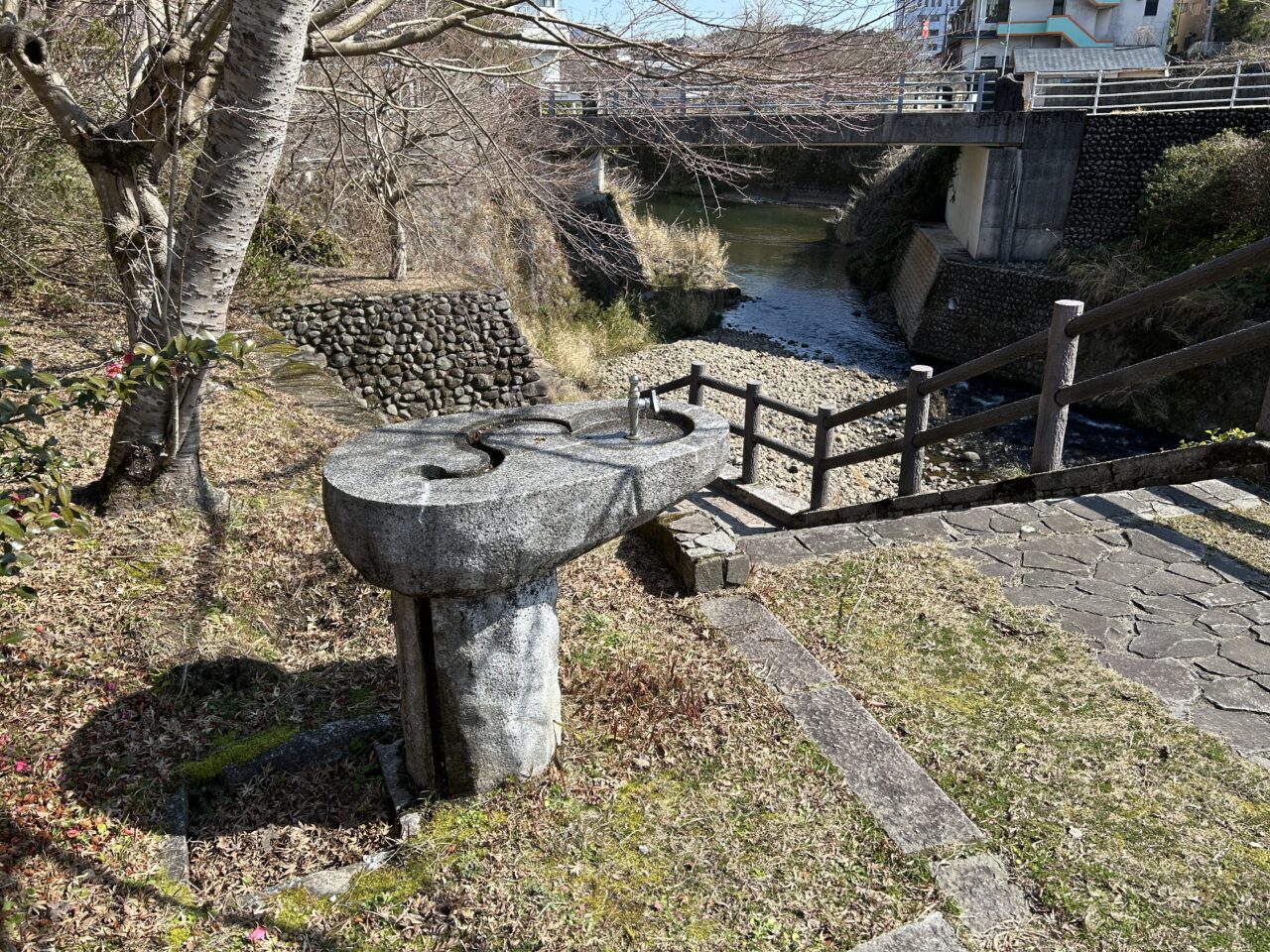 薩摩川内市湯の滝公園の水飲み場