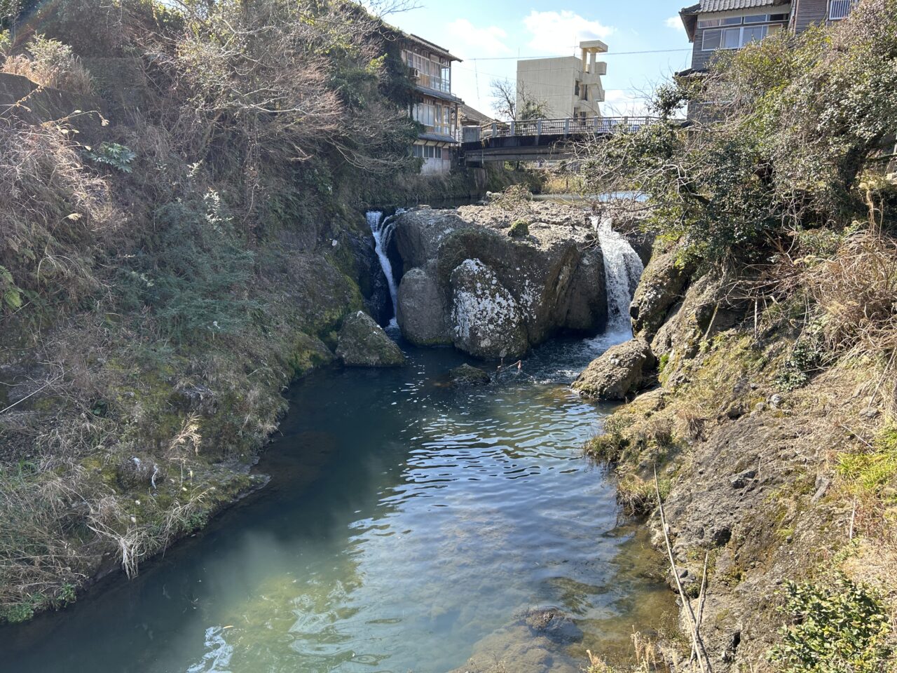 薩摩川内市湯の滝公園の滝