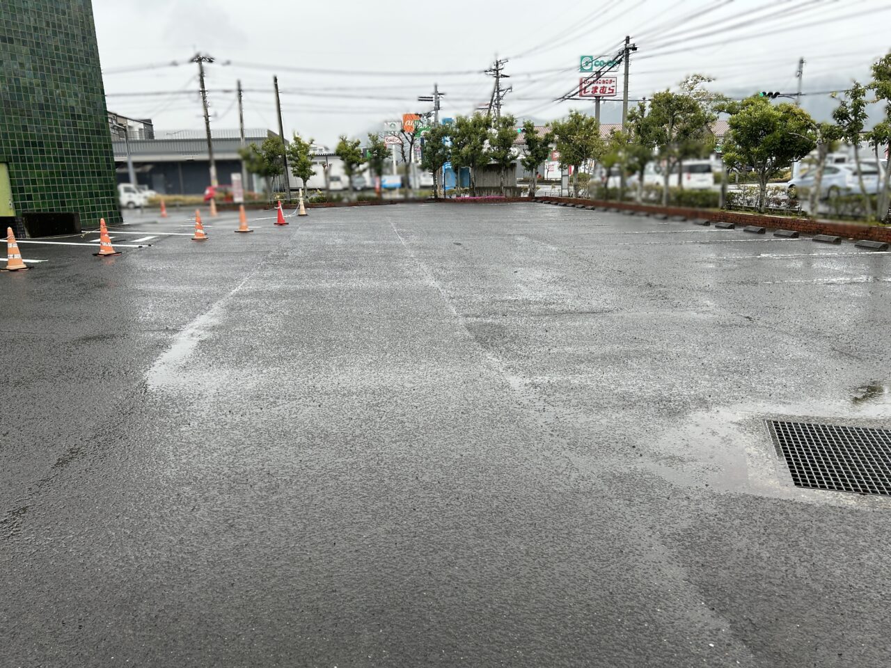 薩摩川内市歴史資料館の駐車場