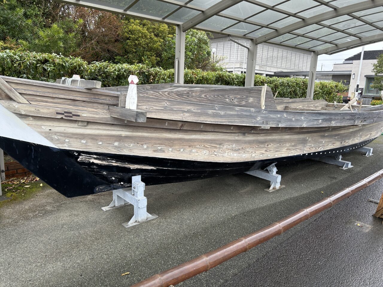 薩摩川内市歴史資料館の船