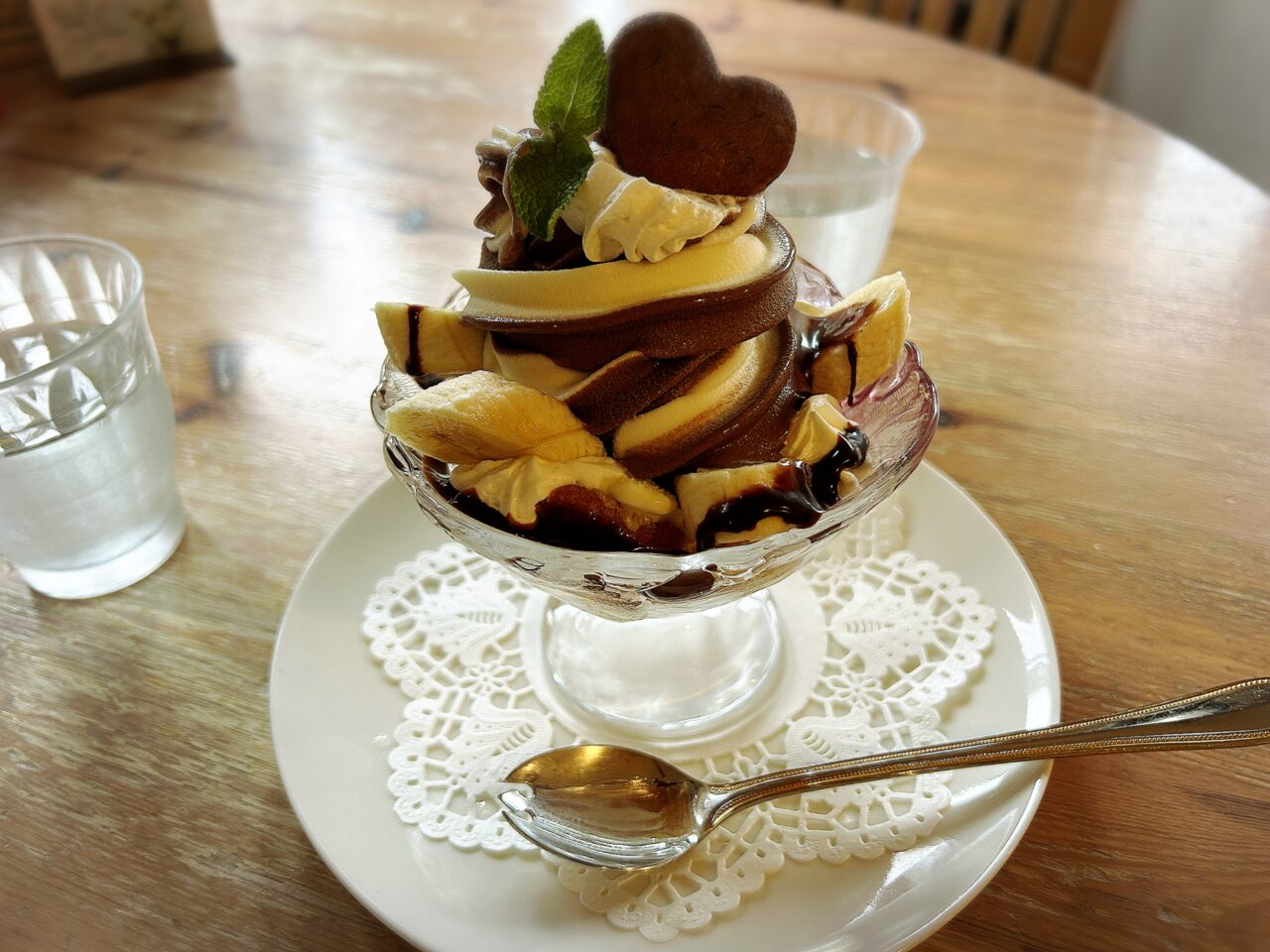 薩摩川内市カフェつばさのパフェ
