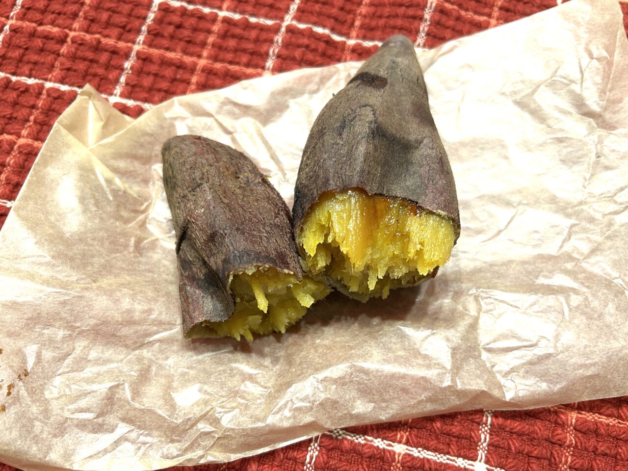 薩摩川内市トレベジ向田店の焼き芋実食