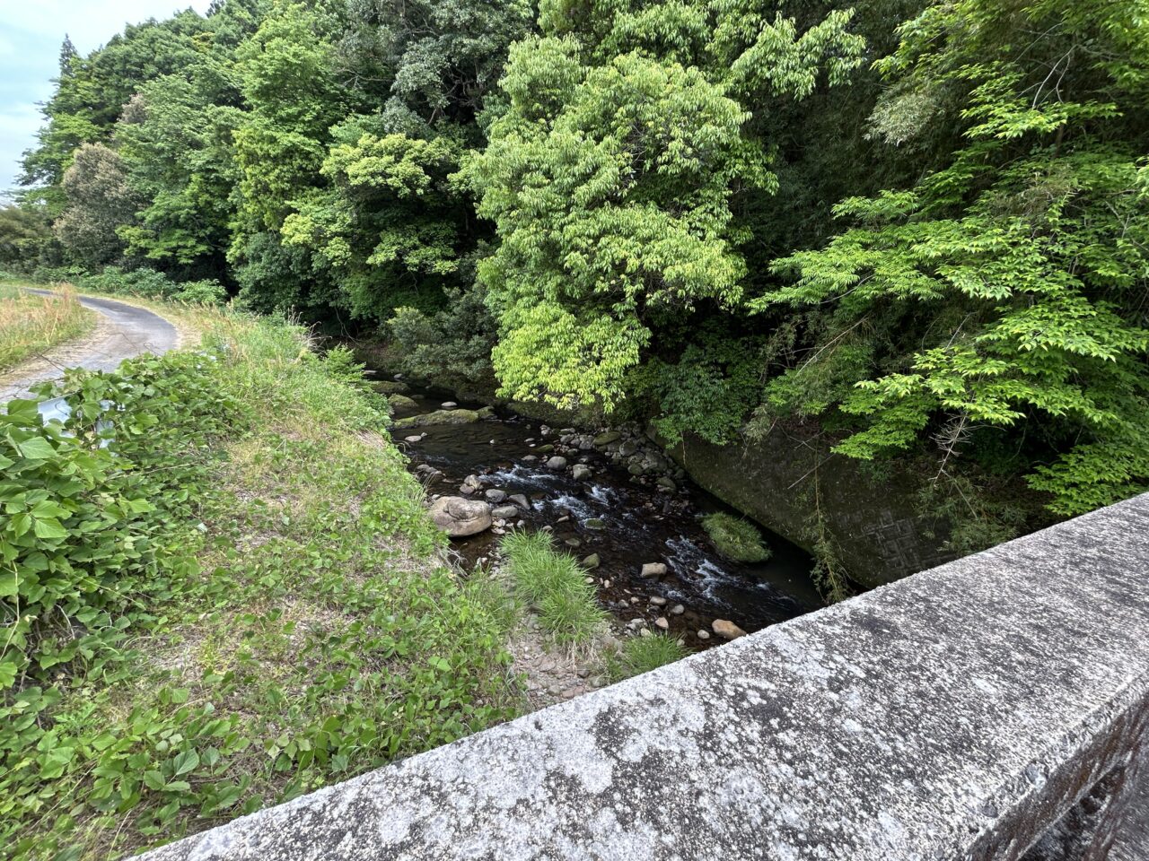 薩摩川内市百次ホタルの里の百次川