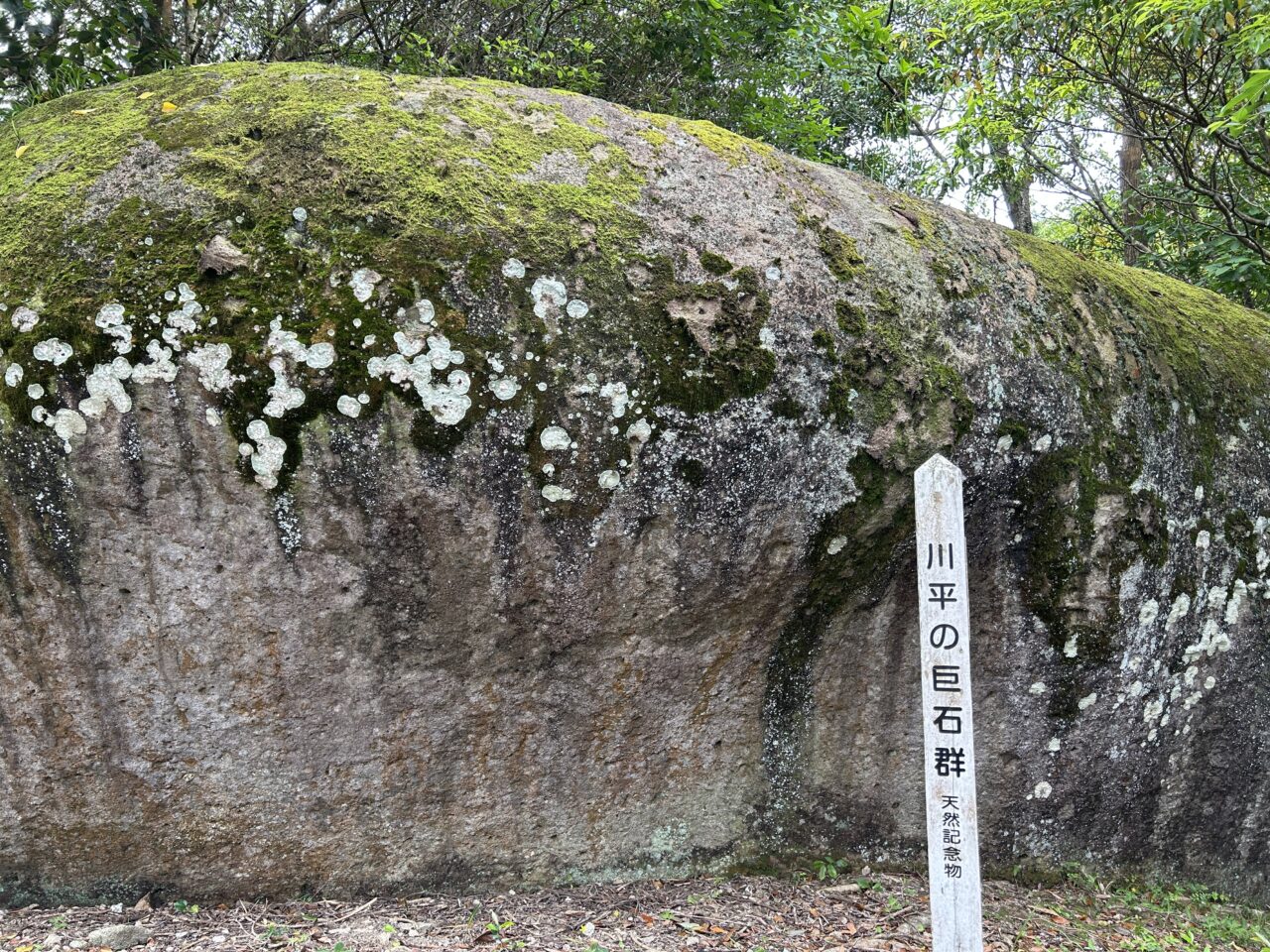 出水市川平の巨石群の市指定文化財