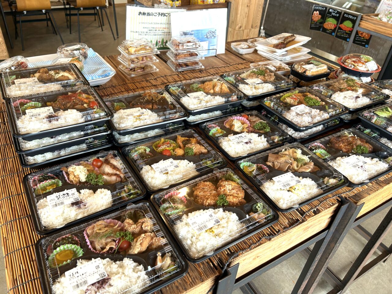 阿久根市港の直売所ハーベストのお弁当