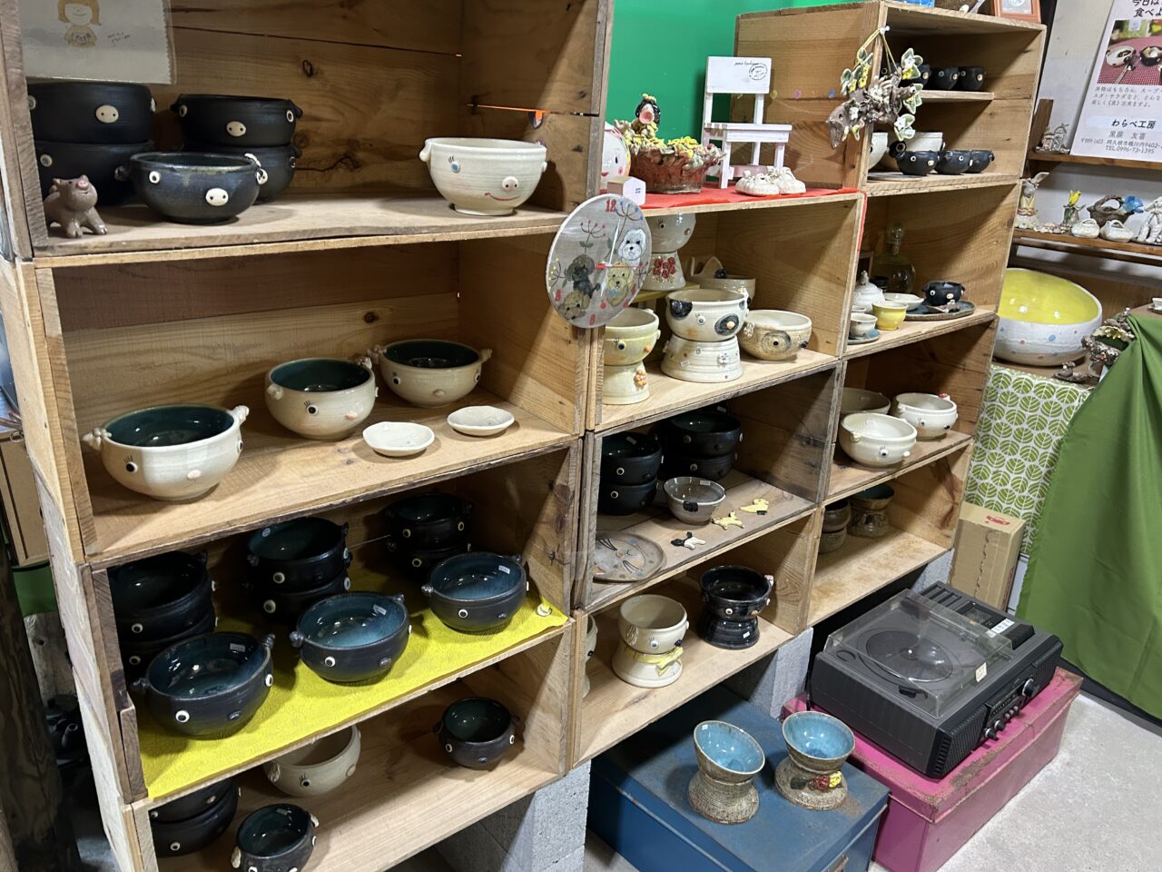 阿久根市わらべ工房の妹さん作