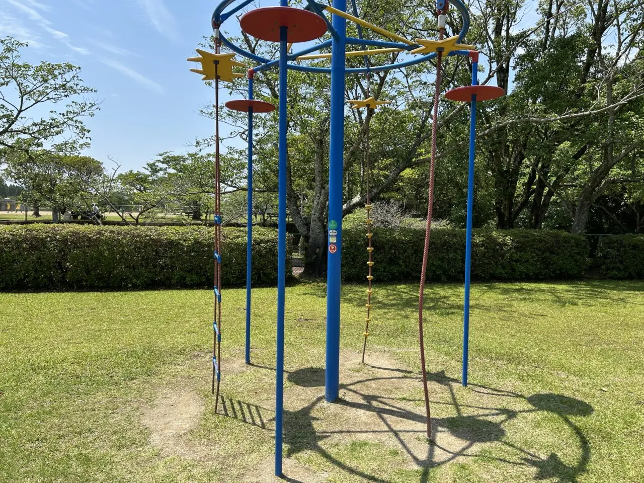 薩摩川内市清水ヶ岡公園ののぼり棒