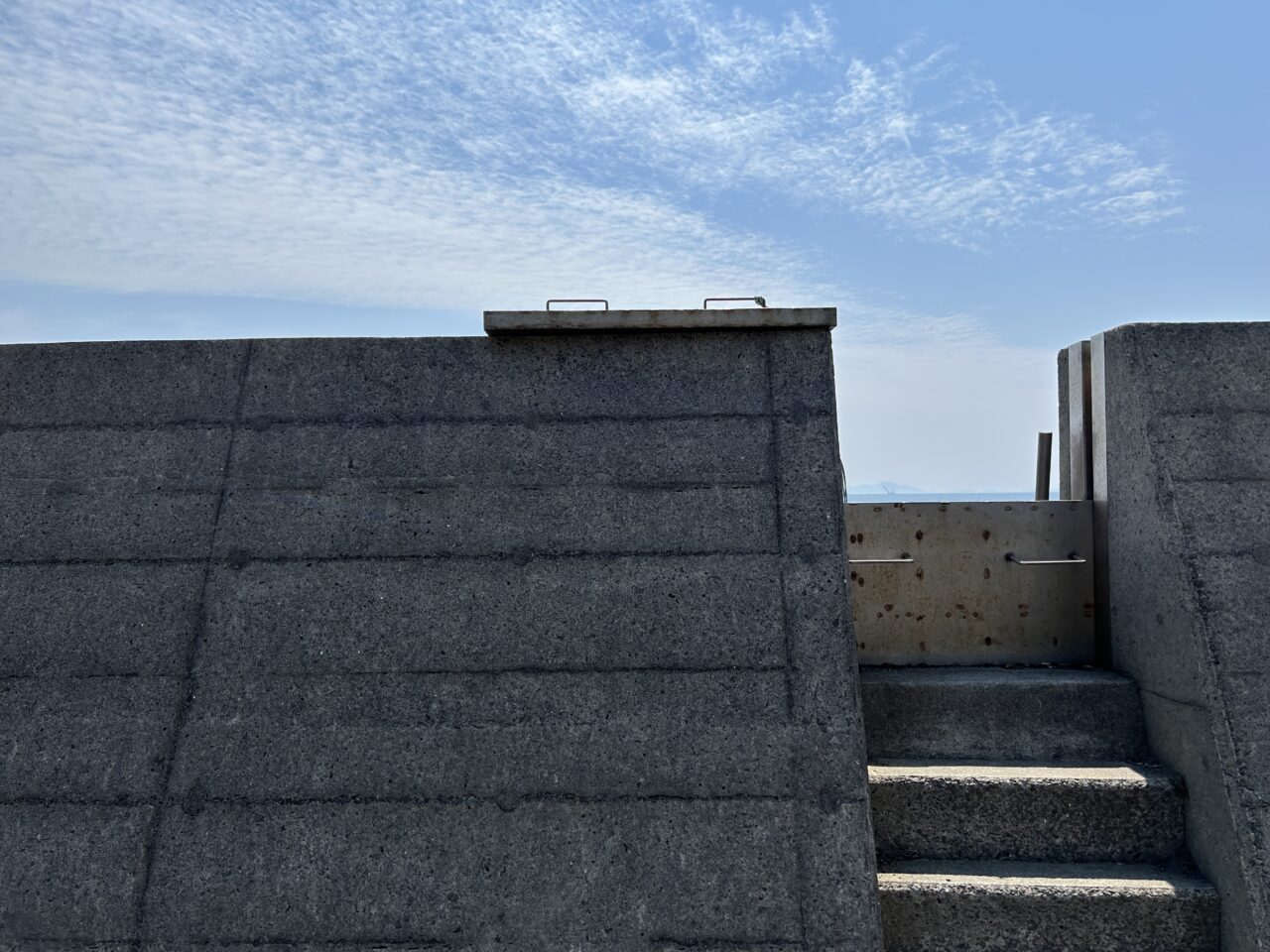 薩摩川内市土川漁港防波堤