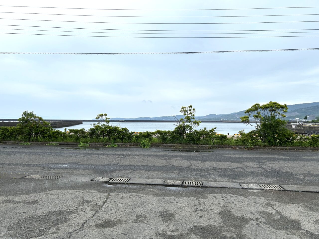 出水市みなと公園の漁港