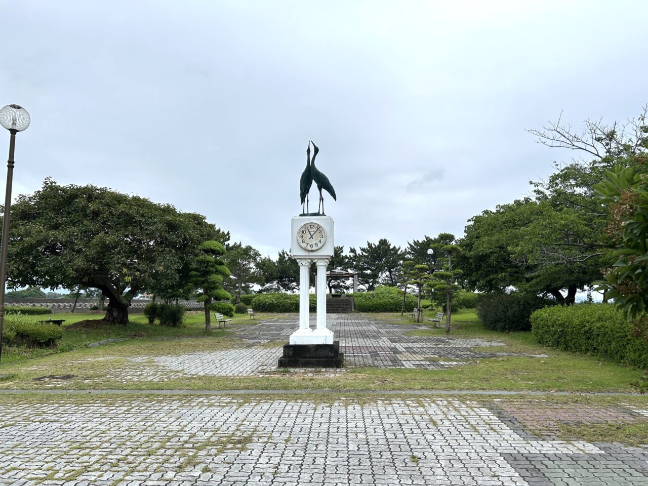 出水市みなと公園のシンボル