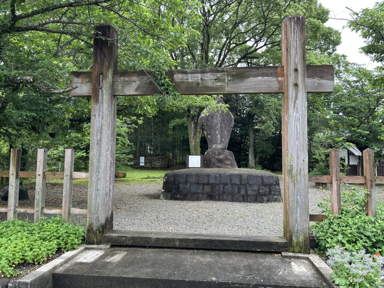 出水市野間の関跡
