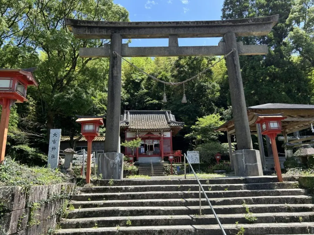 薩摩川内市大宮神社鳥居