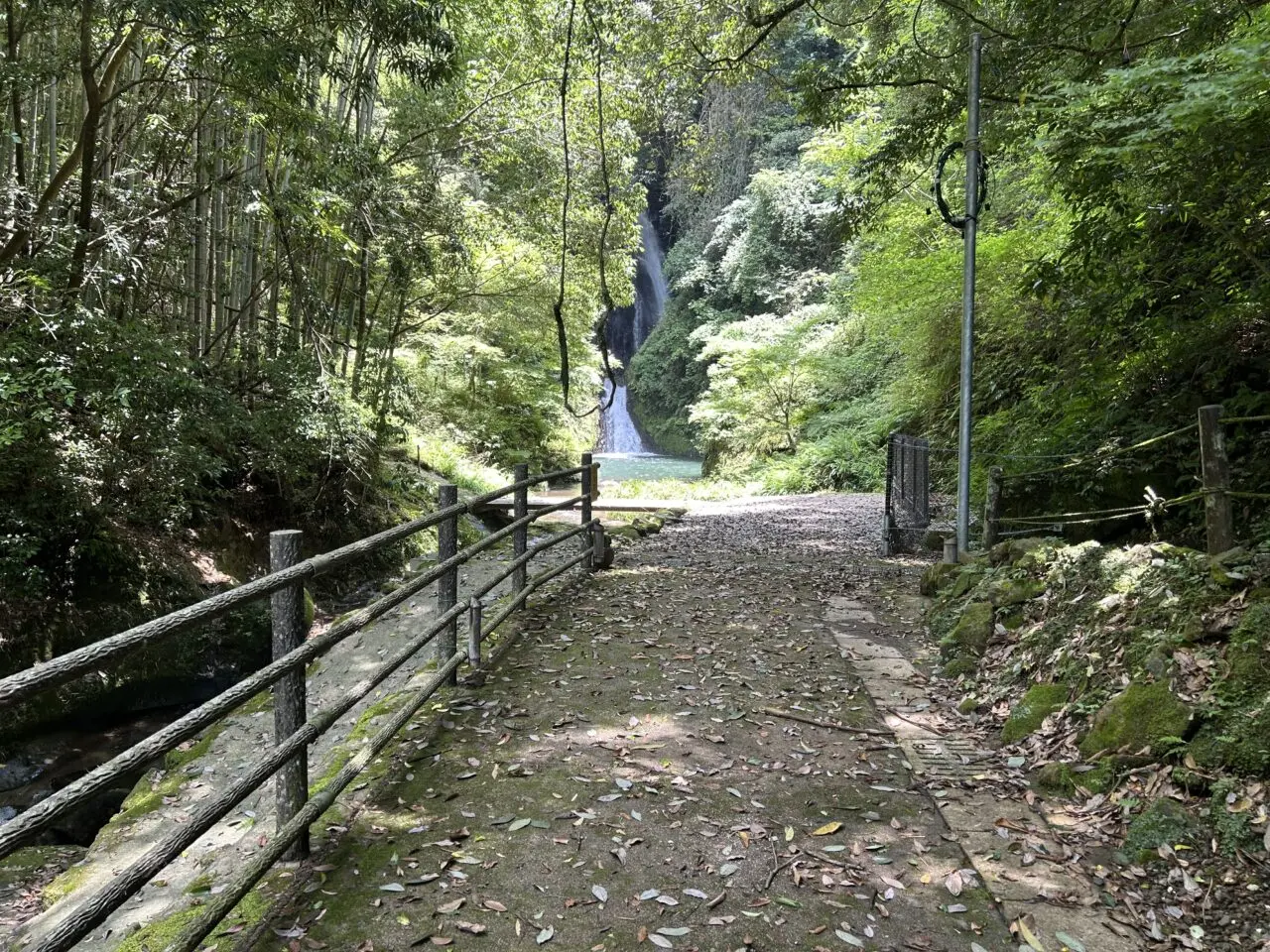 薩摩川内市藤本滝の道