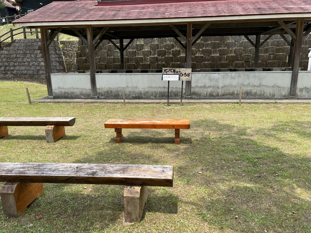 薩摩川内市とうごう五色親水公園のバーベキュー