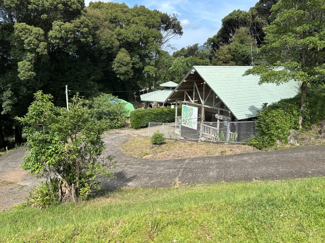 出水市高野山公園のキャンプ場
