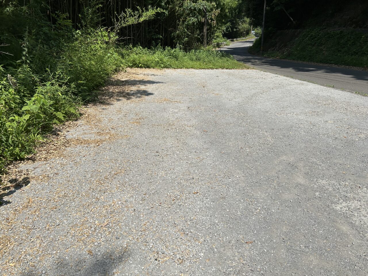 薩摩川内市朝陽轟滝の駐車場
