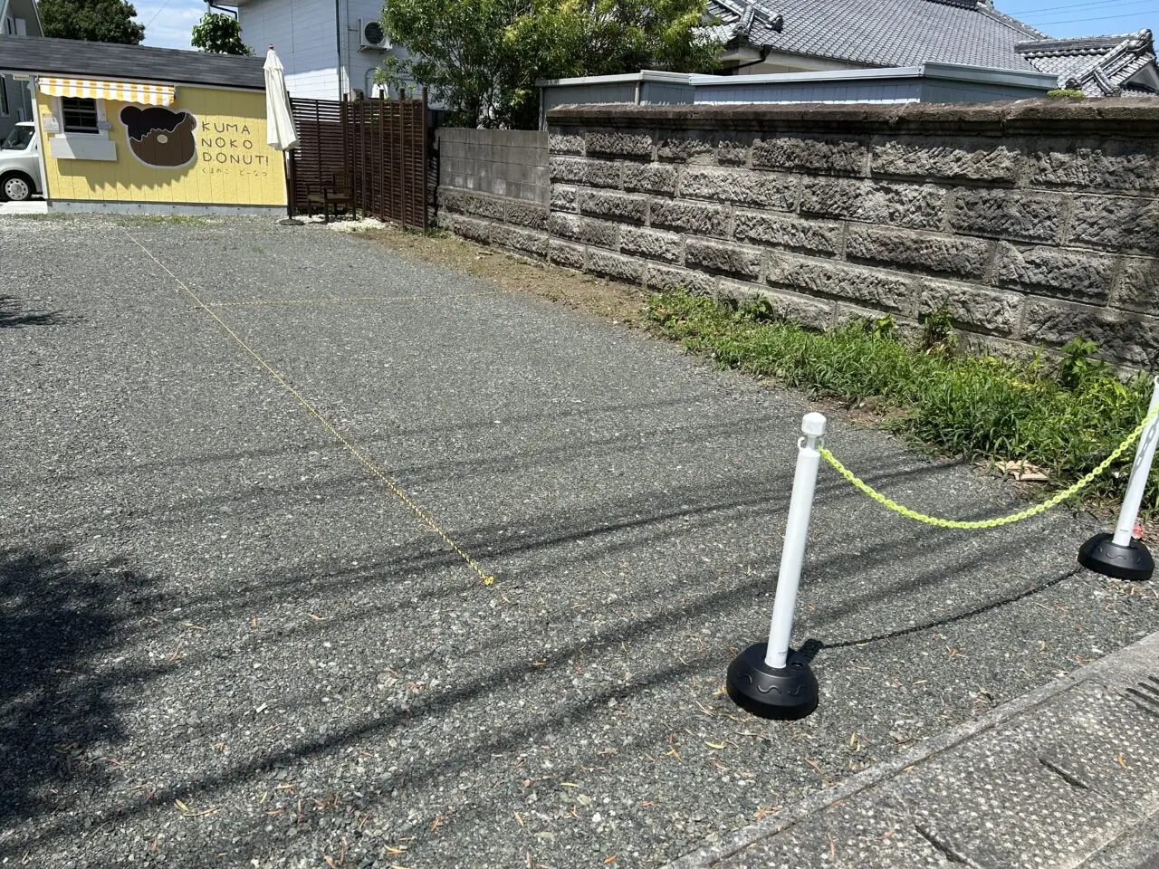 出水市くまのこドーナツの駐車場